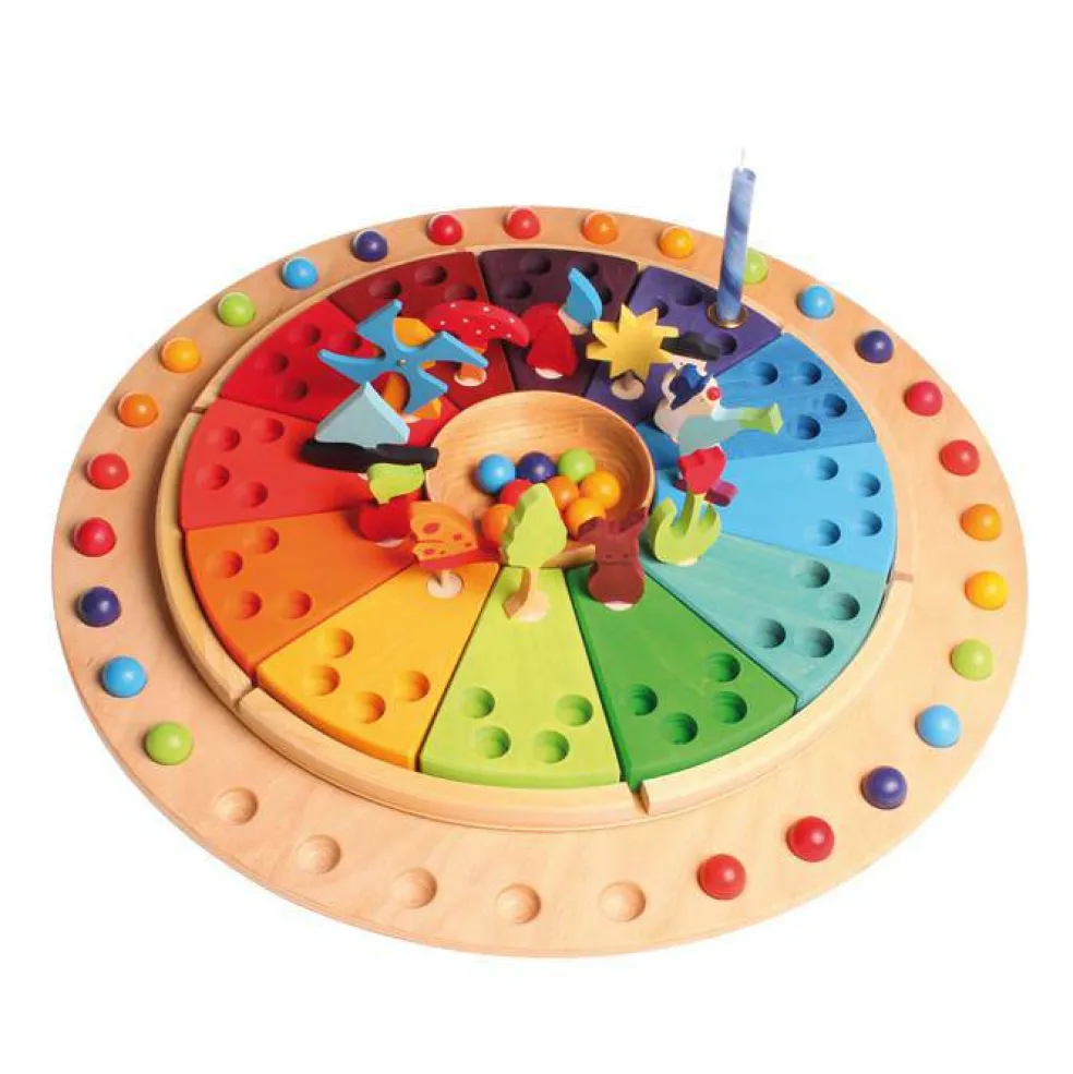 Annual Wooden Calendar Ring