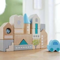 Bad Rodach Skyline Wooden Building Block Set