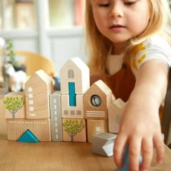Bad Rodach Skyline Wooden Building Block Set