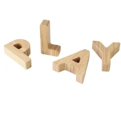 Bamboo Alphabet Set
