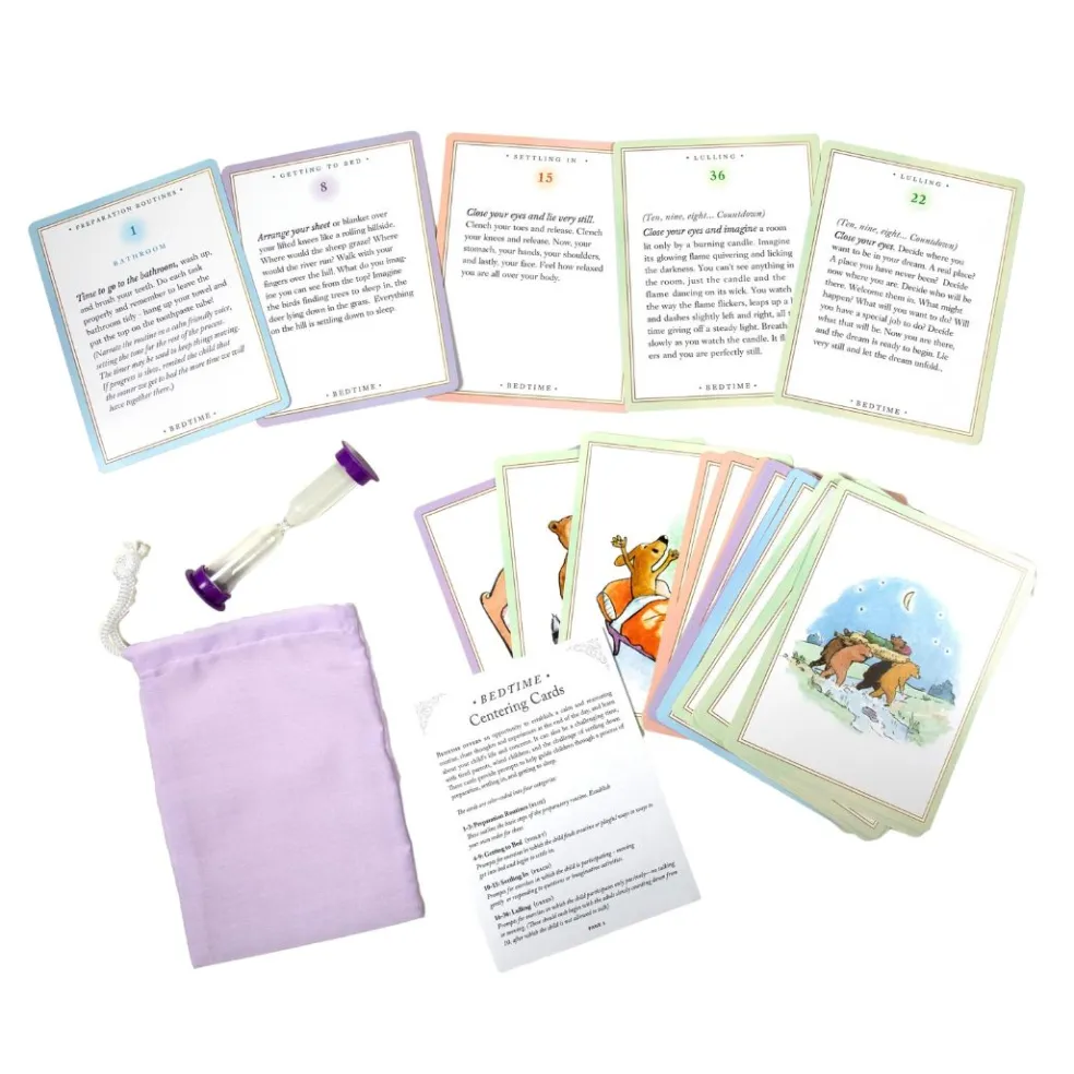 Bedtime Centering Cards