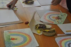 Beeswax Crayons - Waldorf Mix - 8 Sticks