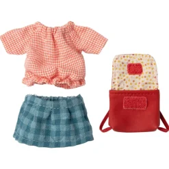 Big Sister Tricycle Mouse with a Backpack  - Red