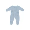 Blue Knit Doll Pajamas - 15"