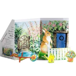 Bunny Rabbit Paper Doll Kit