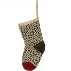 Christmas Stocking - Winter Green