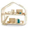 Contemporary Wooden Dollhouse