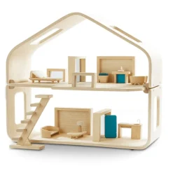 Contemporary Wooden Dollhouse