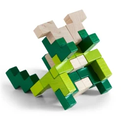 3D Viridis Wooden Blocks