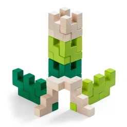 3D Viridis Wooden Blocks