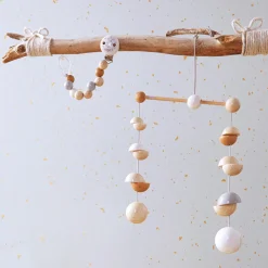 Dots Wooden Nursery Mobile