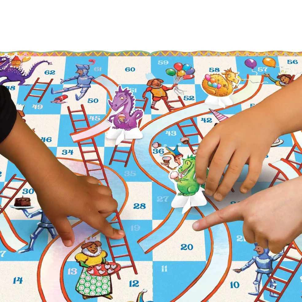 Dragons Slips & Ladders Board Game