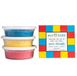 eco-dough - Natural Play Dough - 3 Pack