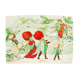 Elsa Beskow Strawberry Seek and Find Playsilk