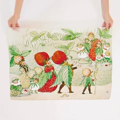 Elsa Beskow Strawberry Seek and Find Playsilk