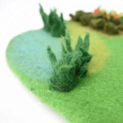 Felted Farm Play Mat