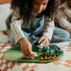 Felted Farm Play Mat