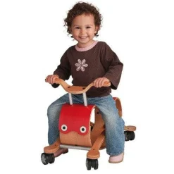 Flip 2-in-1 Wooden Ride-On and Rocking Toy