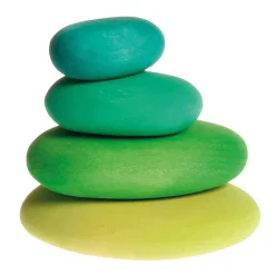 Grimm's River Pebbles - Wooden Blocks Building Set
