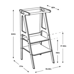 Kitchen Play Tower