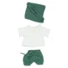 Knit Doll Outfit - 12" Forest Set & Bonnet