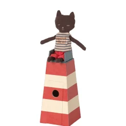 Lighthouse with Lifeguard Cat