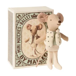 Little Brother Dancer Mouse in a Matchbox