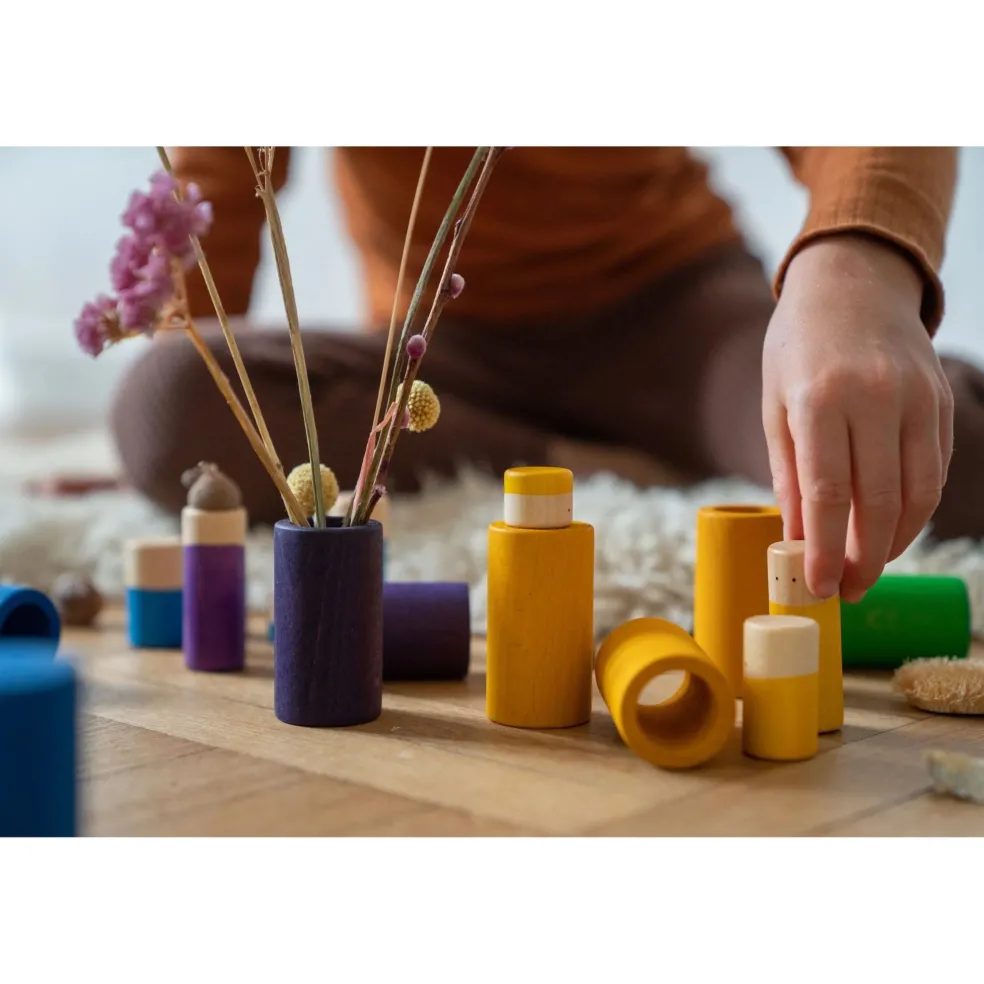 Lo Rainbow Colored 36 Piece Set