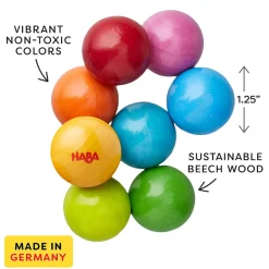 Magica Wooden Beads Clutching Toy