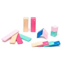 Magnetic Wooden Blocks - 14 Piece Set - Blossom