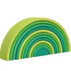Meadow Green Wooden Rainbow Tunnel