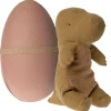 Medium Gantosaurus in Egg - Dark Ocher