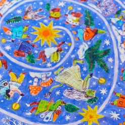 Mini Advent Playsilk Illustrated By Phoebe Wahl