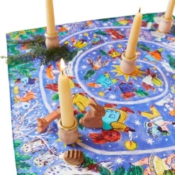 Mini Advent Playsilk Illustrated By Phoebe Wahl