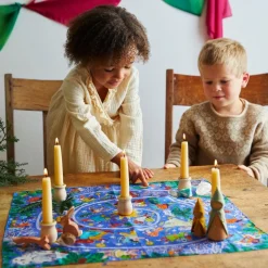 Mini Advent Playsilk Illustrated By Phoebe Wahl