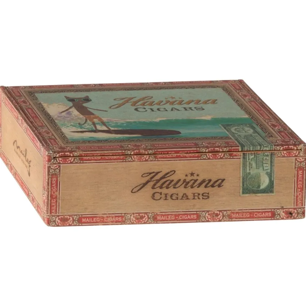 Mom and Dad Mice in a Cigarbox