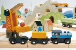 Mountain View Wooden Train Set