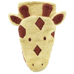 Organic Giraffe Washcloth Hand Puppet