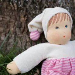 Organic Waldorf Baby Doll - Pink (Multiple Skin Tones)