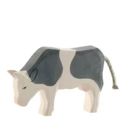 Ostheimer Cow, Black and White, Eating