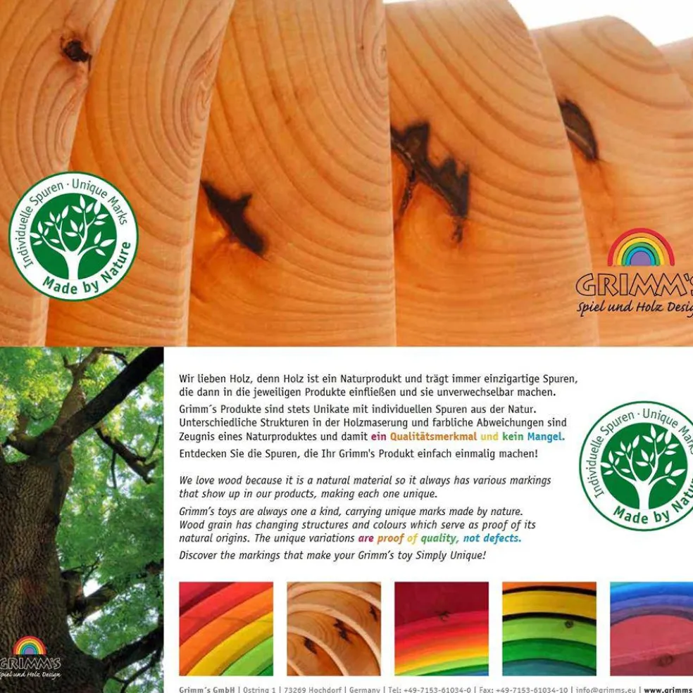 Pastel Large Wooden Rainbow Tunnel - 12 Piece
