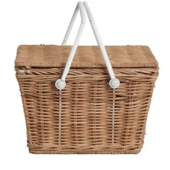 Piki Rattan Picnic Basket