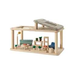PlanSpace Modular Wooden Dollhouse - Living Room