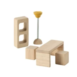 PlanSpace Modular Wooden Dollhouse -  Kitchen And Dining Room