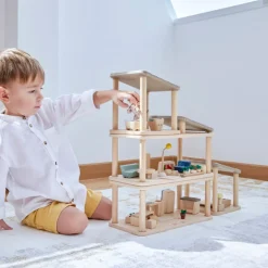 PlanSpace Modular Wooden Dollhouse - Bedroom