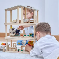 PlanSpace Modular Wooden Dollhouse - Bedroom