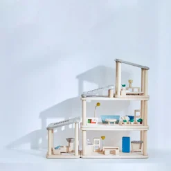 PlanSpace Modular Wooden Dollhouse - Bedroom