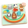 Puzz & Boom Animal Rainbow Wooden Puzzle
