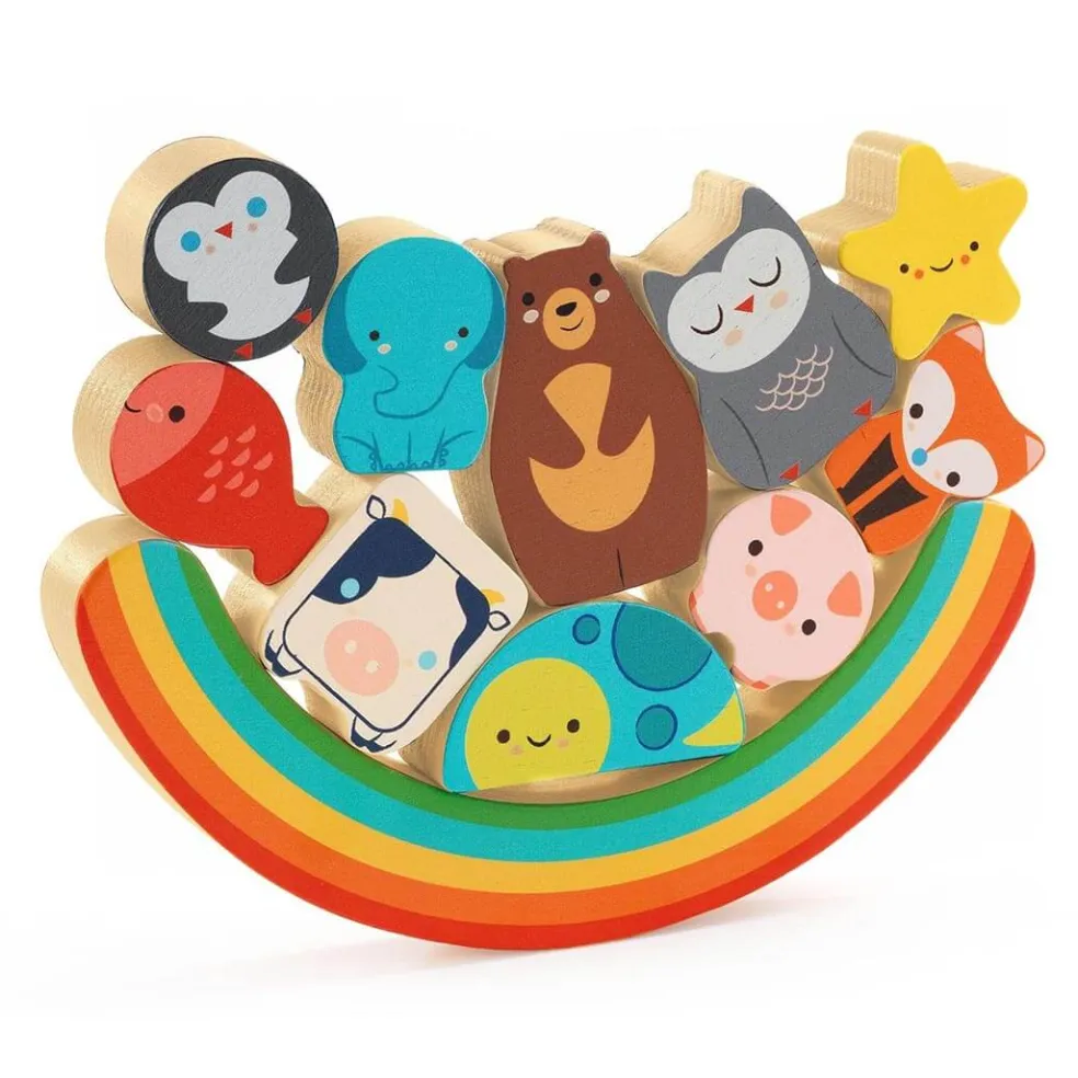 Puzz & Boom Animal Rainbow Wooden Puzzle