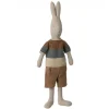 Rabbit in Knitted Shirt and Shorts - Size 4